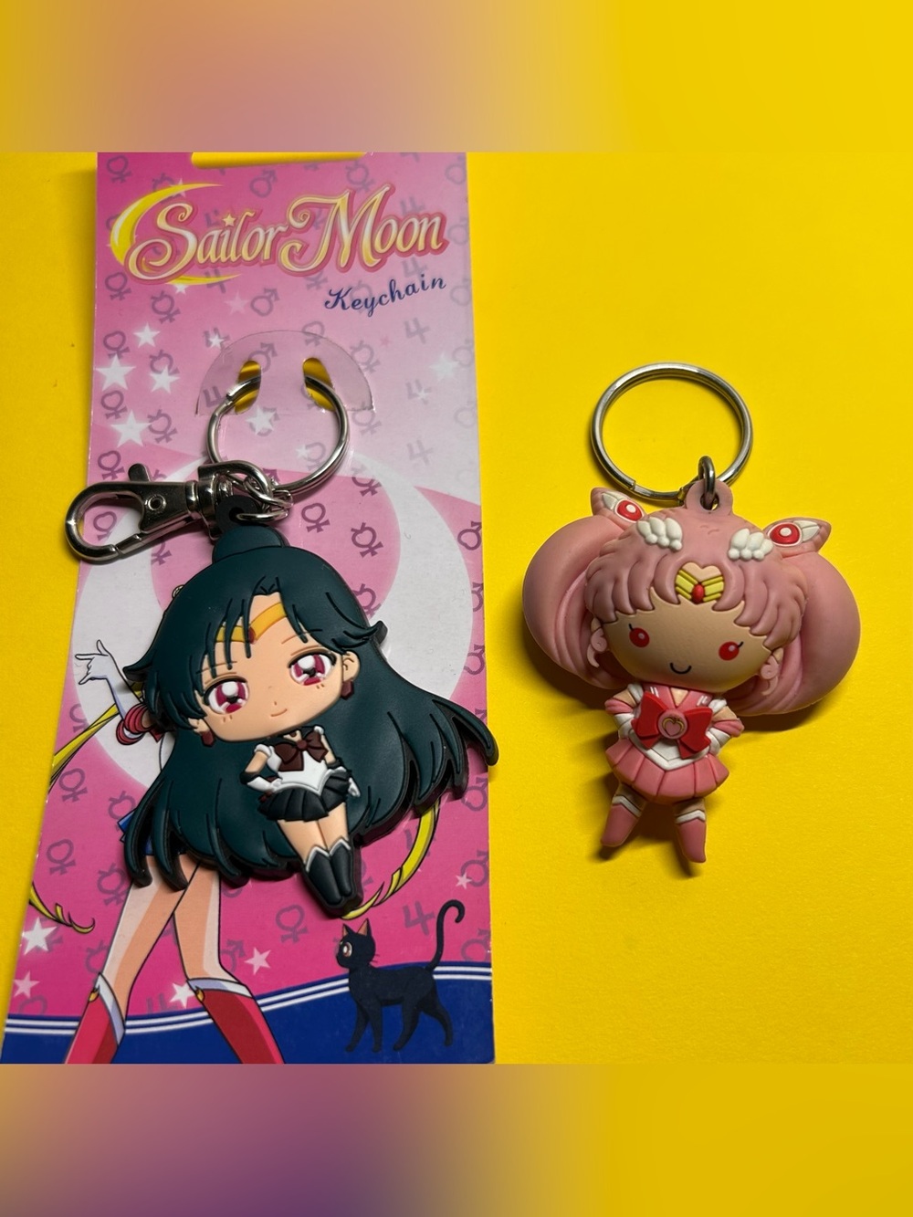 Sailor moon chibi keychain bundle